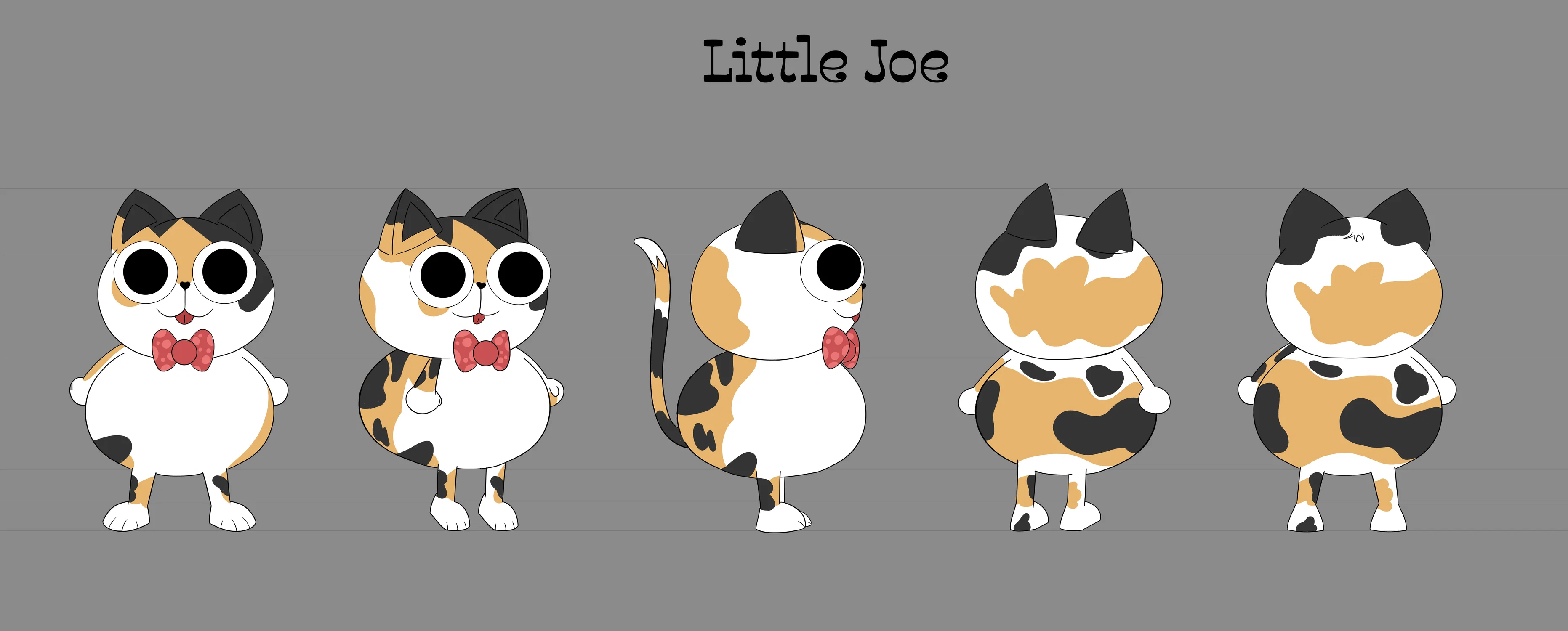 Character Turn Around of my main protagonist: Little Joe
