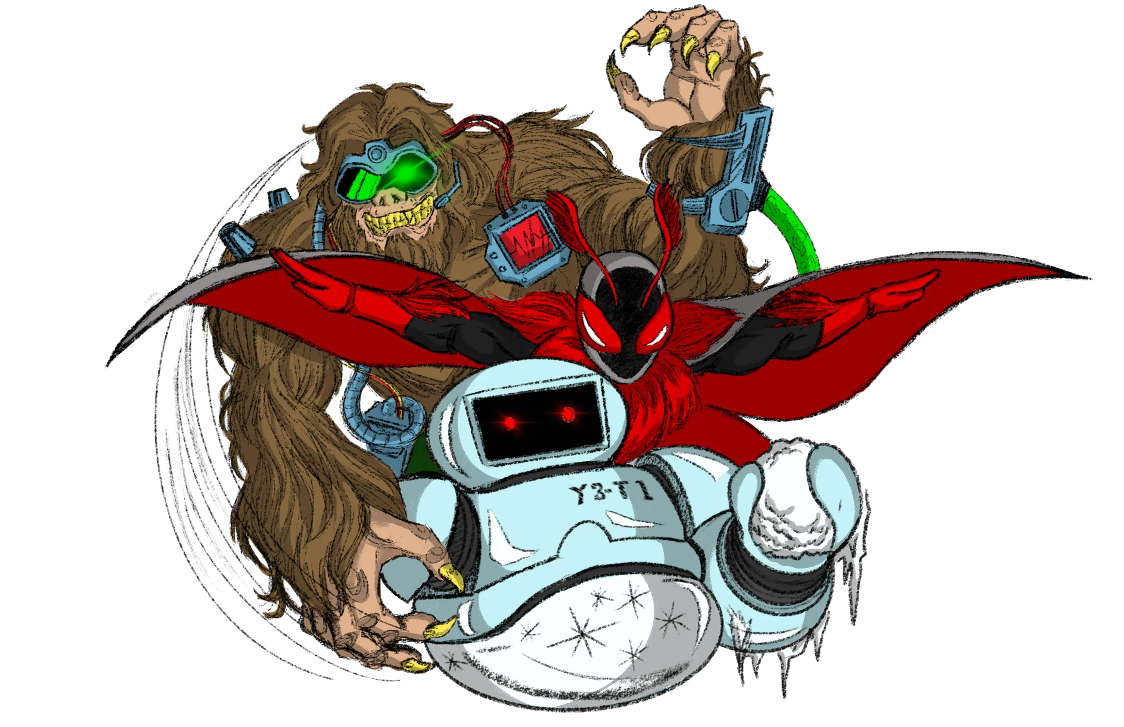 Bigfoot, the Yeti and Mothman