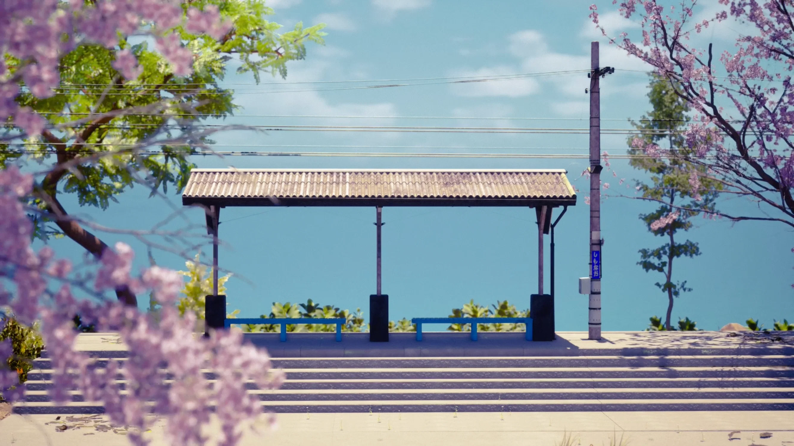 Train Station environment in Unreal Engine. Exploring lighting and layout.