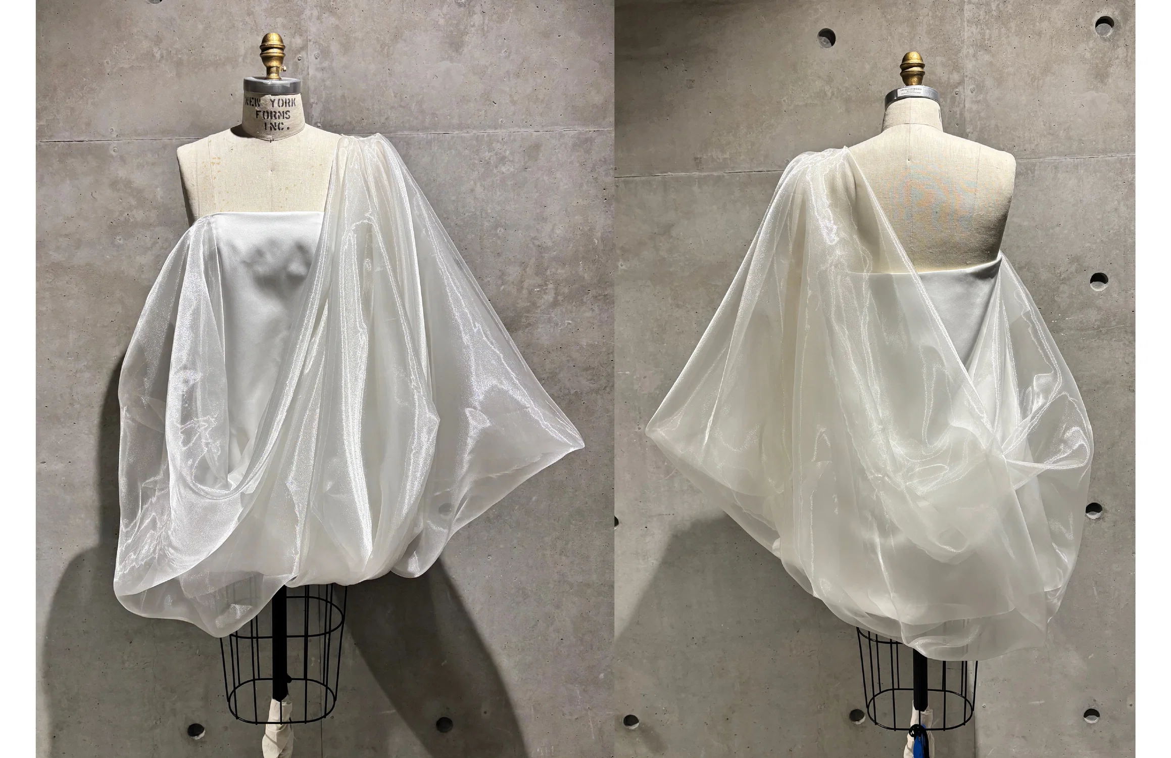 David Meister Mentorship- Opal Arche Collection- Chosen Garment Drape