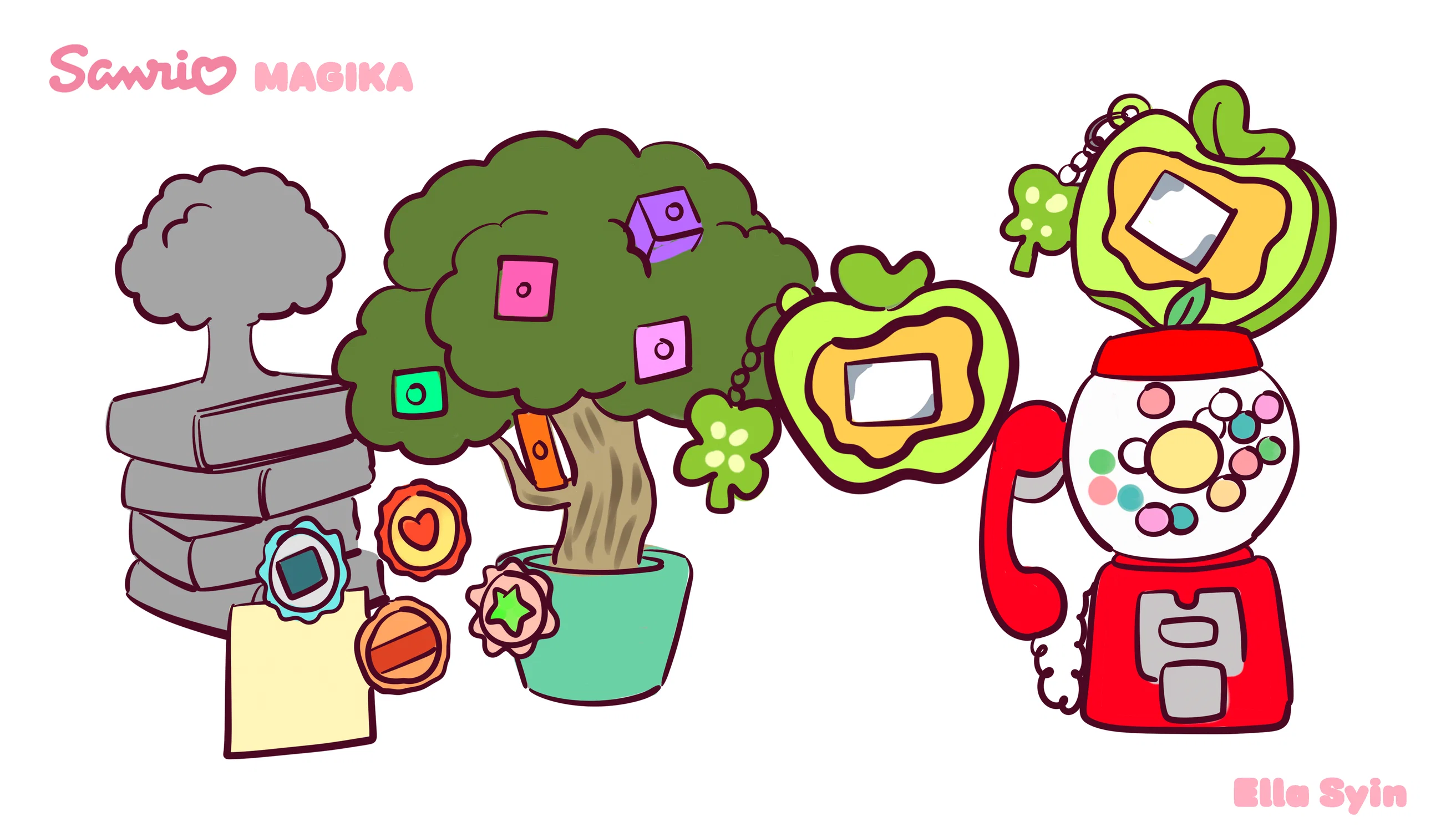 Sanrio Magika Hello Kitty Interior Prop Design