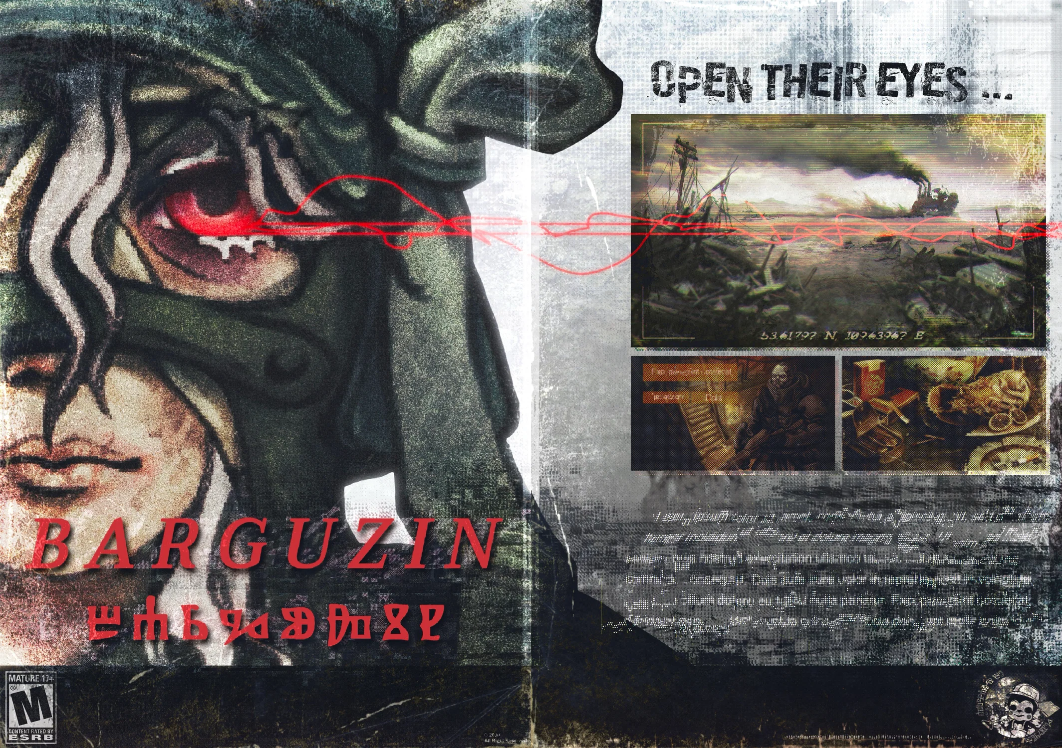BARGUZIN Mock Game Poster