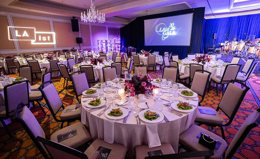 LAist Gala setting