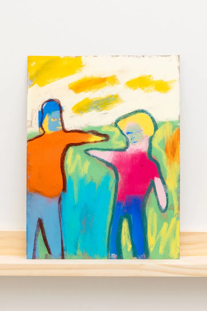 Soft pastel drawing