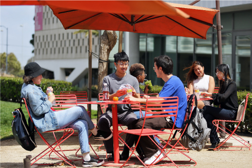 First gen students at otis college