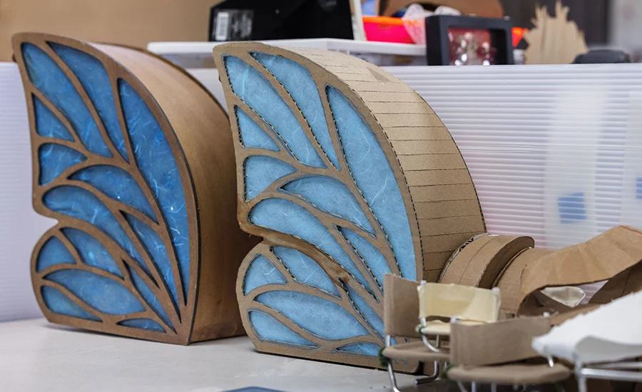 Models of potential furniture