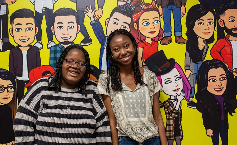 Students at Snap Lens 