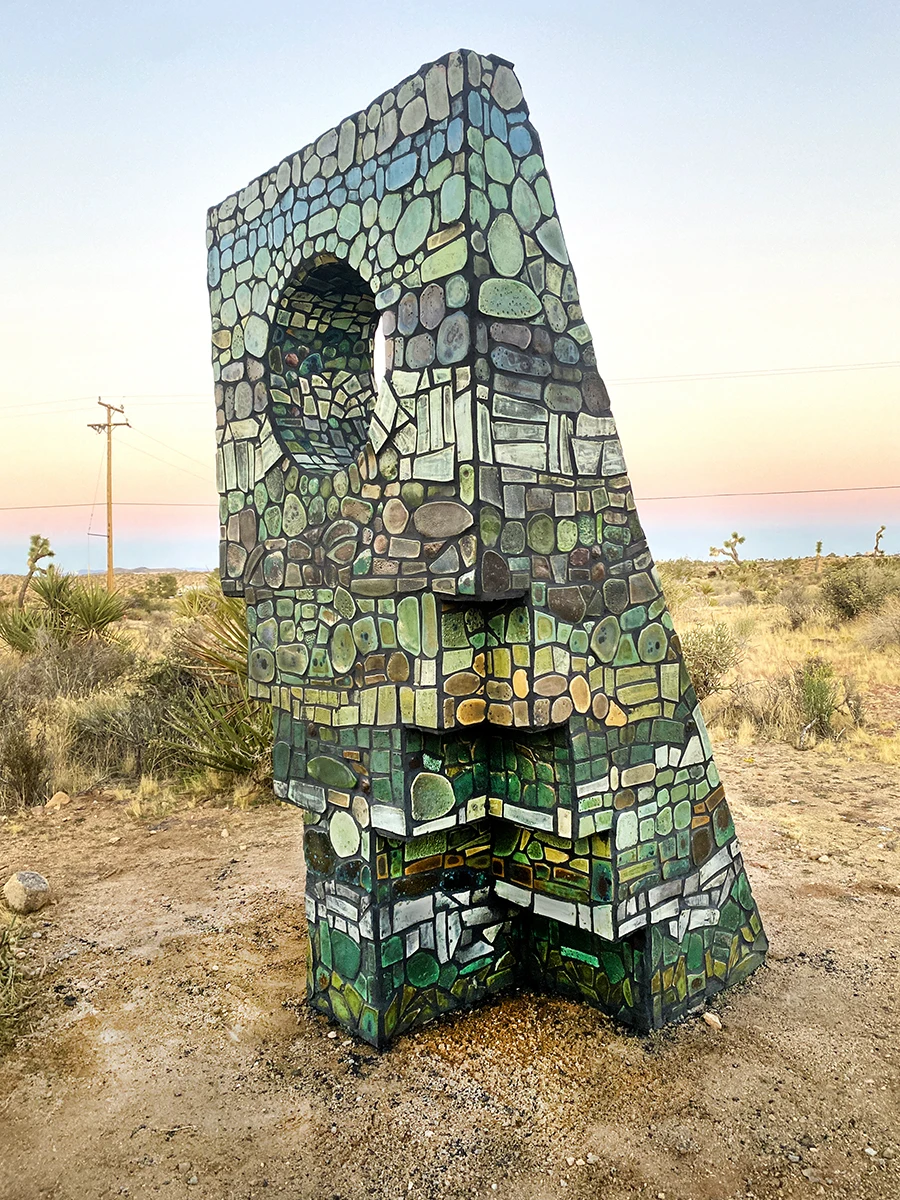Art sculpture installation by Aili Schmeltz