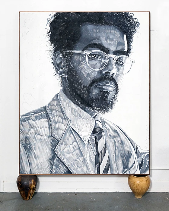 Kohshin Finley's Self Portrait artwork