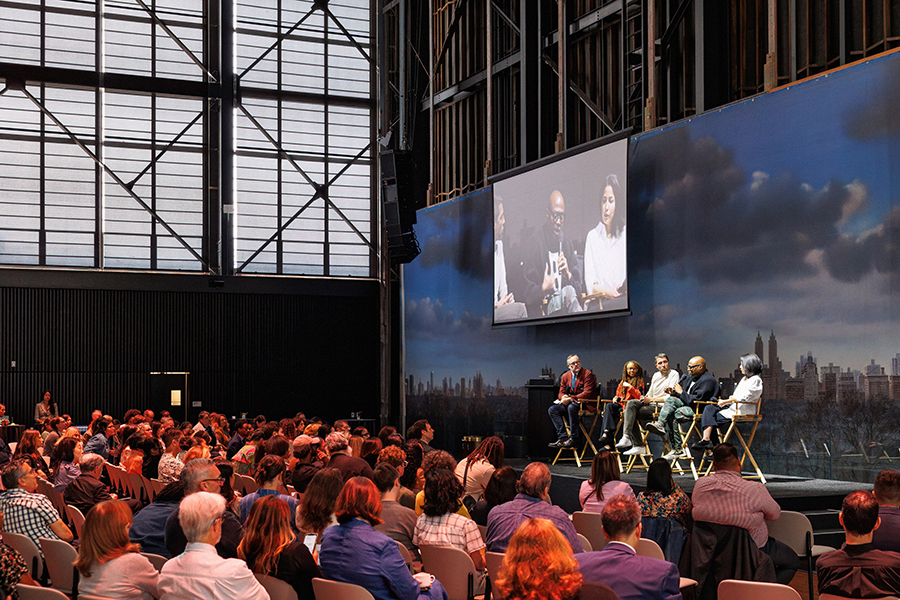 Audience at the Creative Economy event