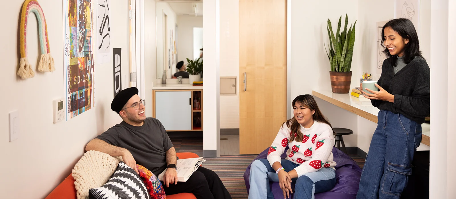 Students in shared housing