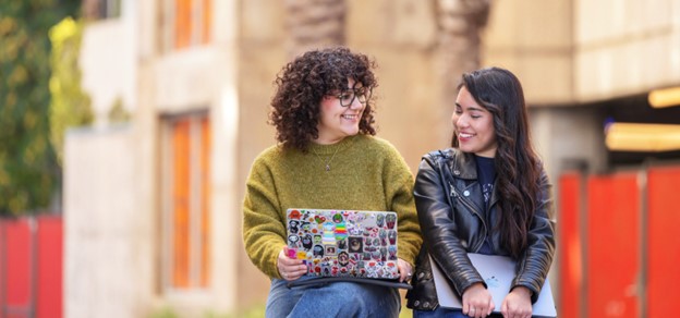 Students on Campus