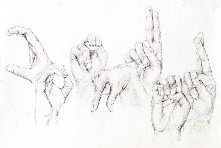 Life Drawing Student Work