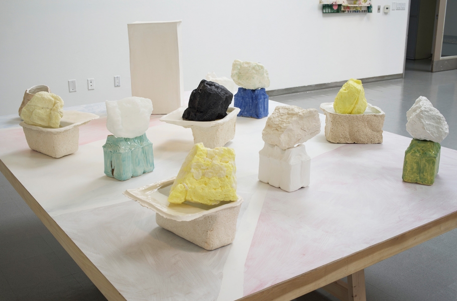 Sculpture/ New Genres: table sculpture