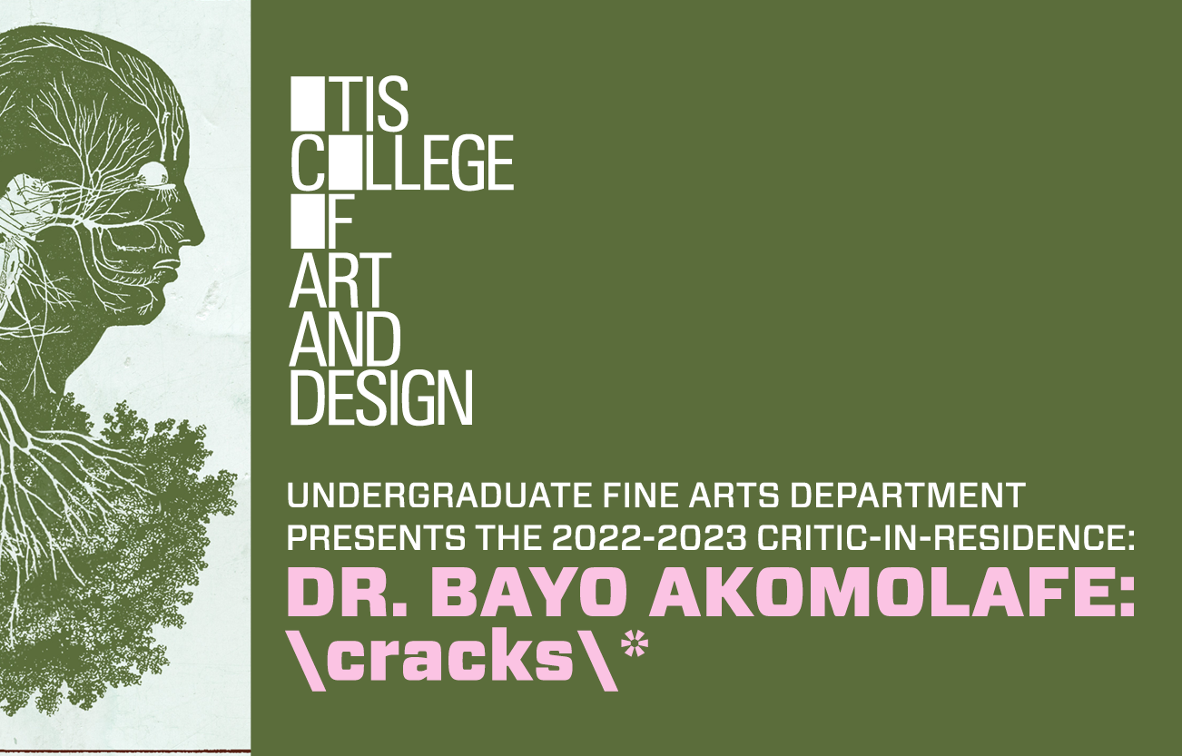 Dr. Bayo Akomolafe lecture poster