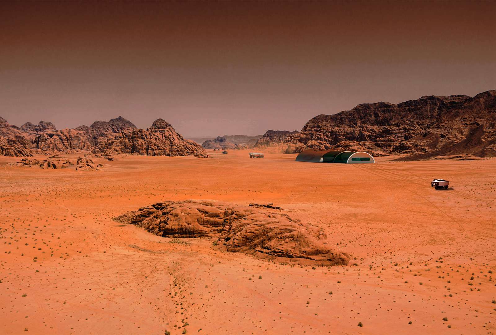 Martian Service Rest Station