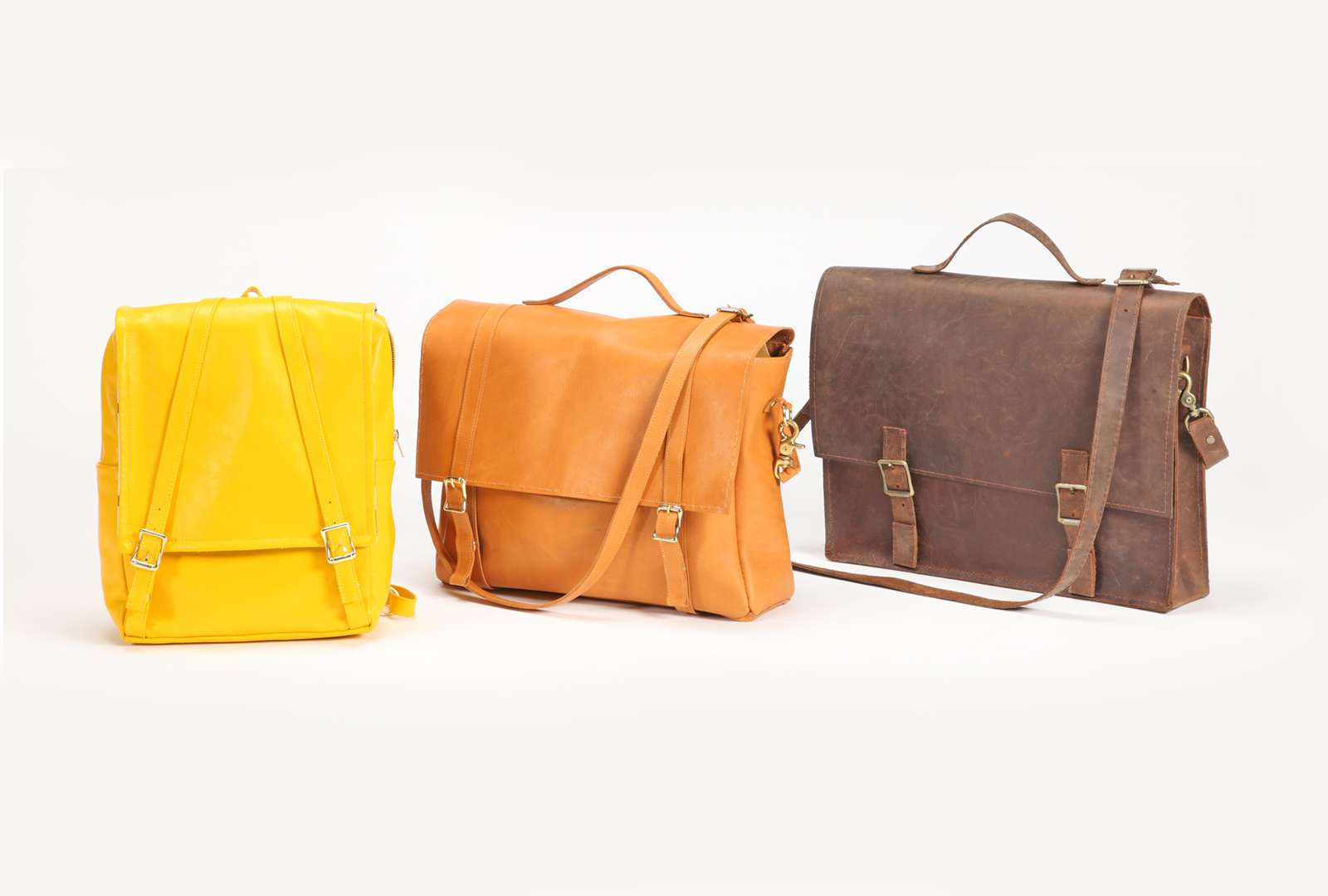 Family Of Leather Bags