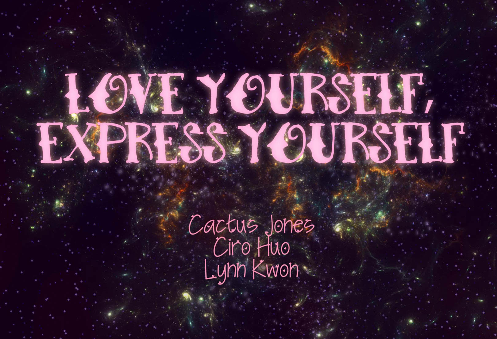Comic book Heroes Lavin Love Yourself Storyboard Title Page