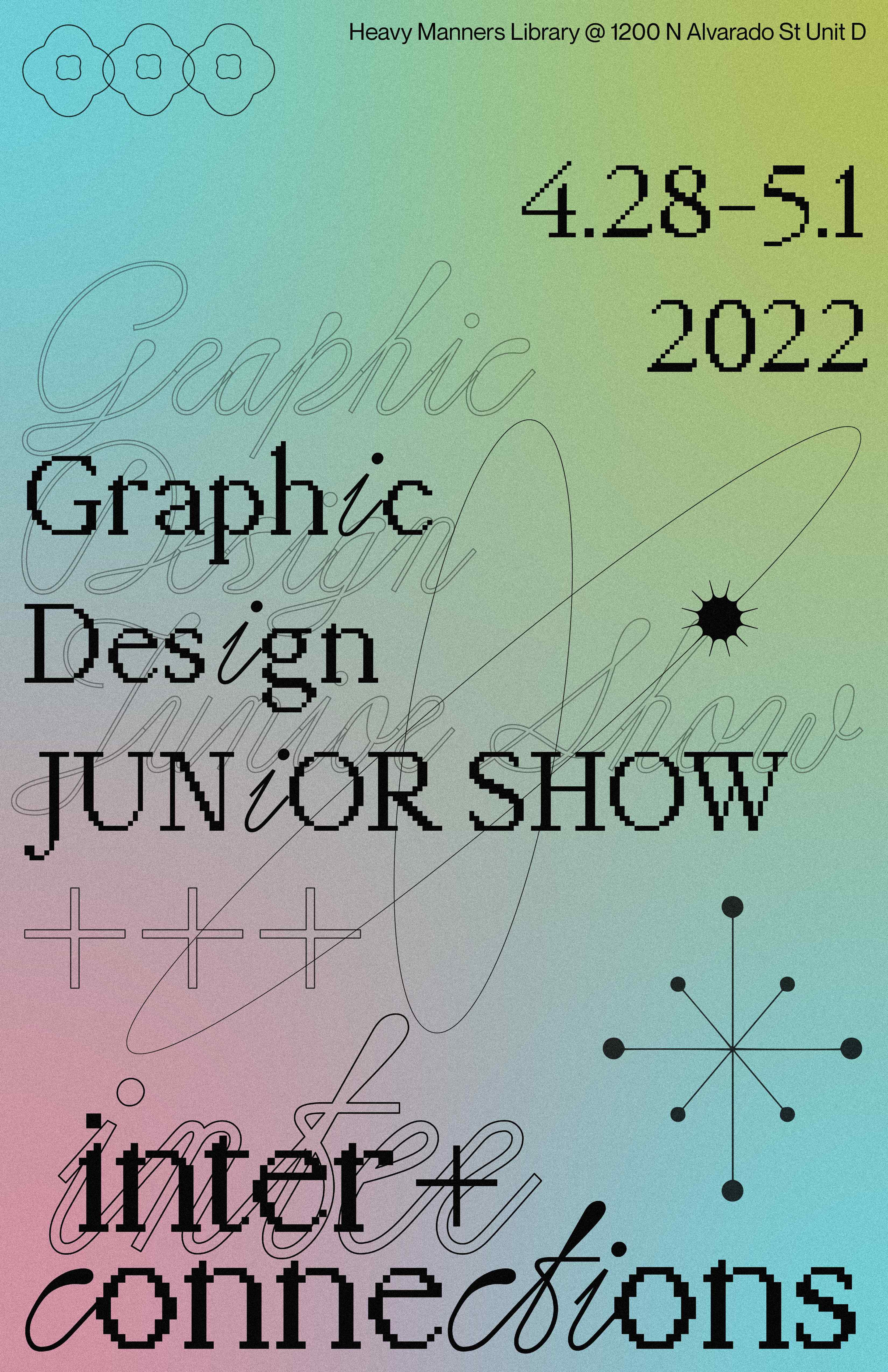 Communication Arts Graphic Design Junior Show: inter + connections