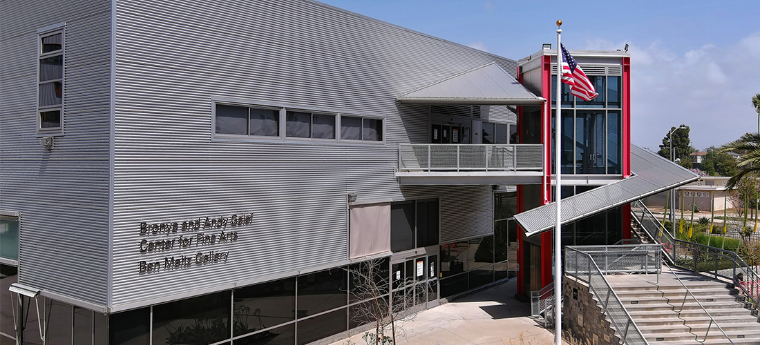 The Galef Fine Arts Center at Otis College of Art and Design