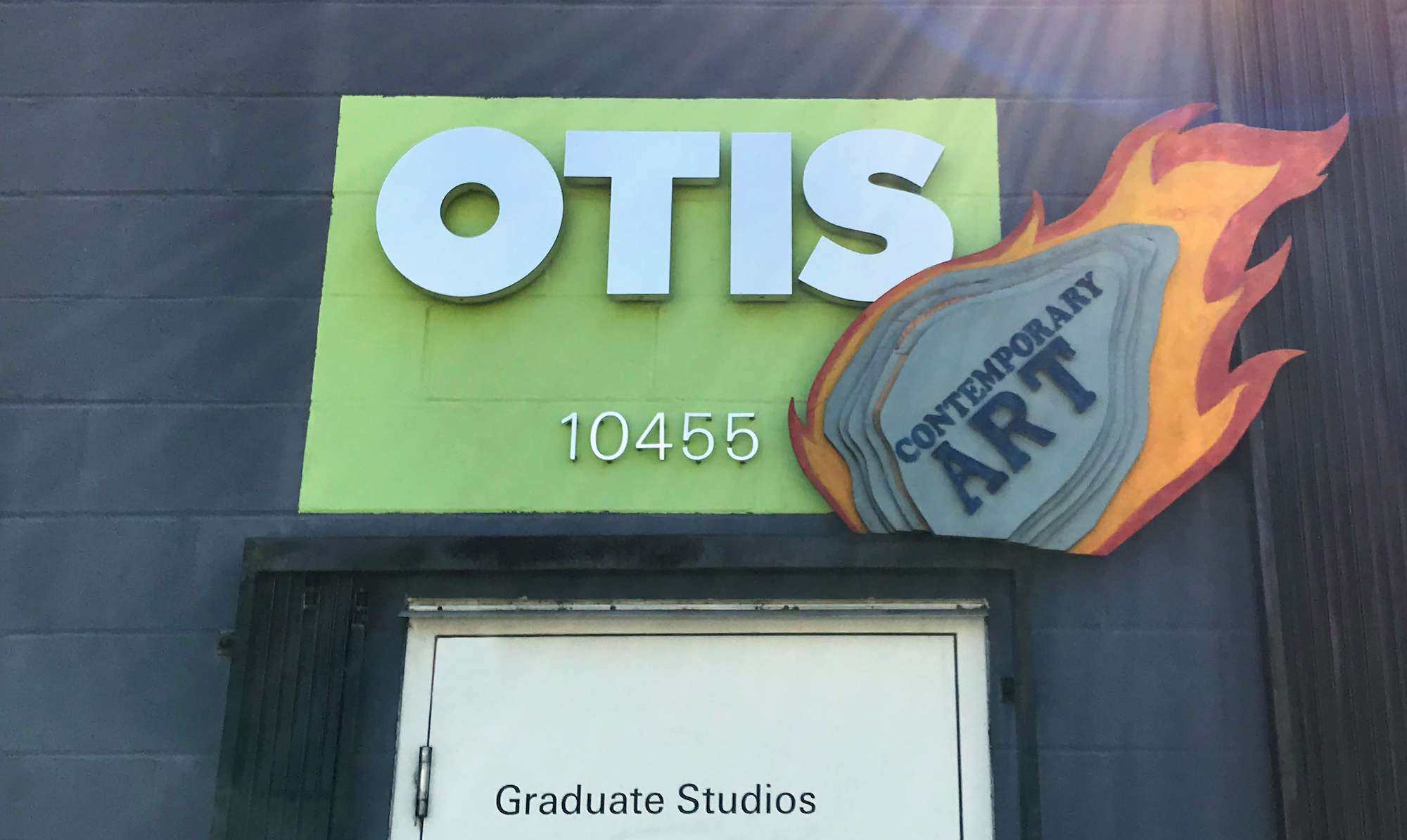 Otis College MFA Fine Arts studios