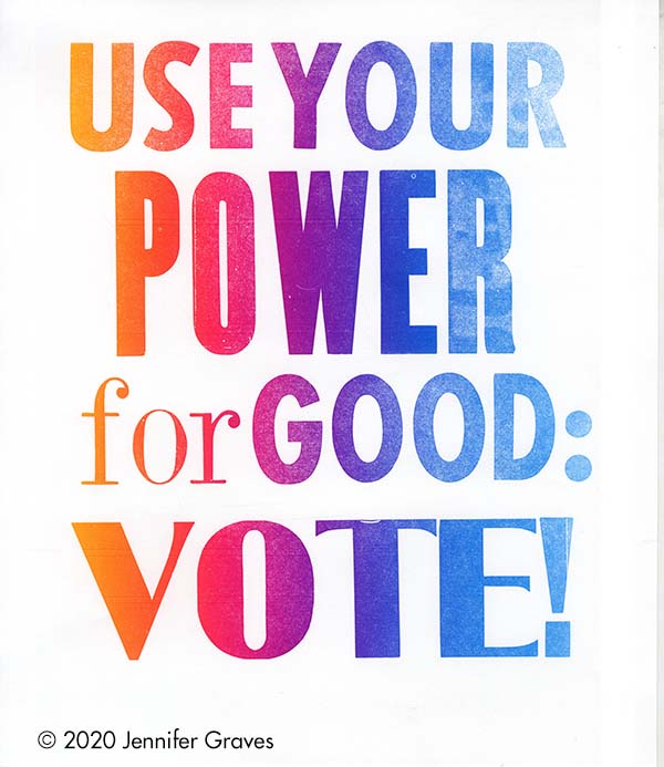 Use your Power for Good by Jennifer Graves