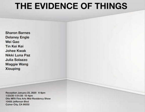  The Evidence of Things show poster