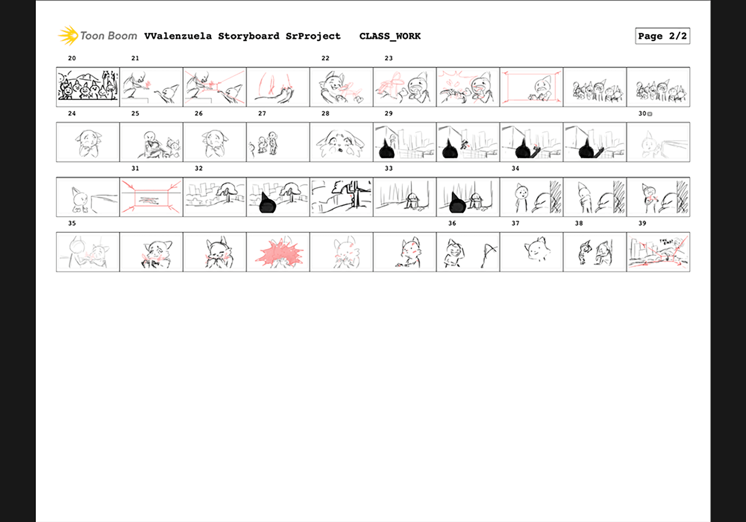 Storyboards Page 2
