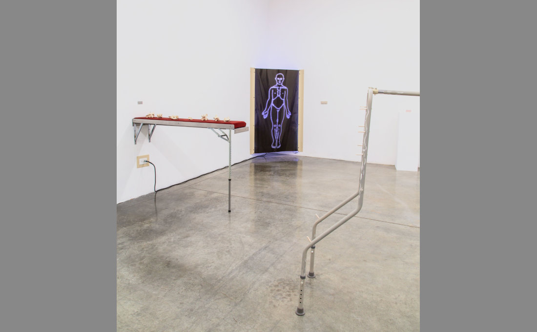 PRONE, an exhibit by Xixi Edelsbrunner, Installation view