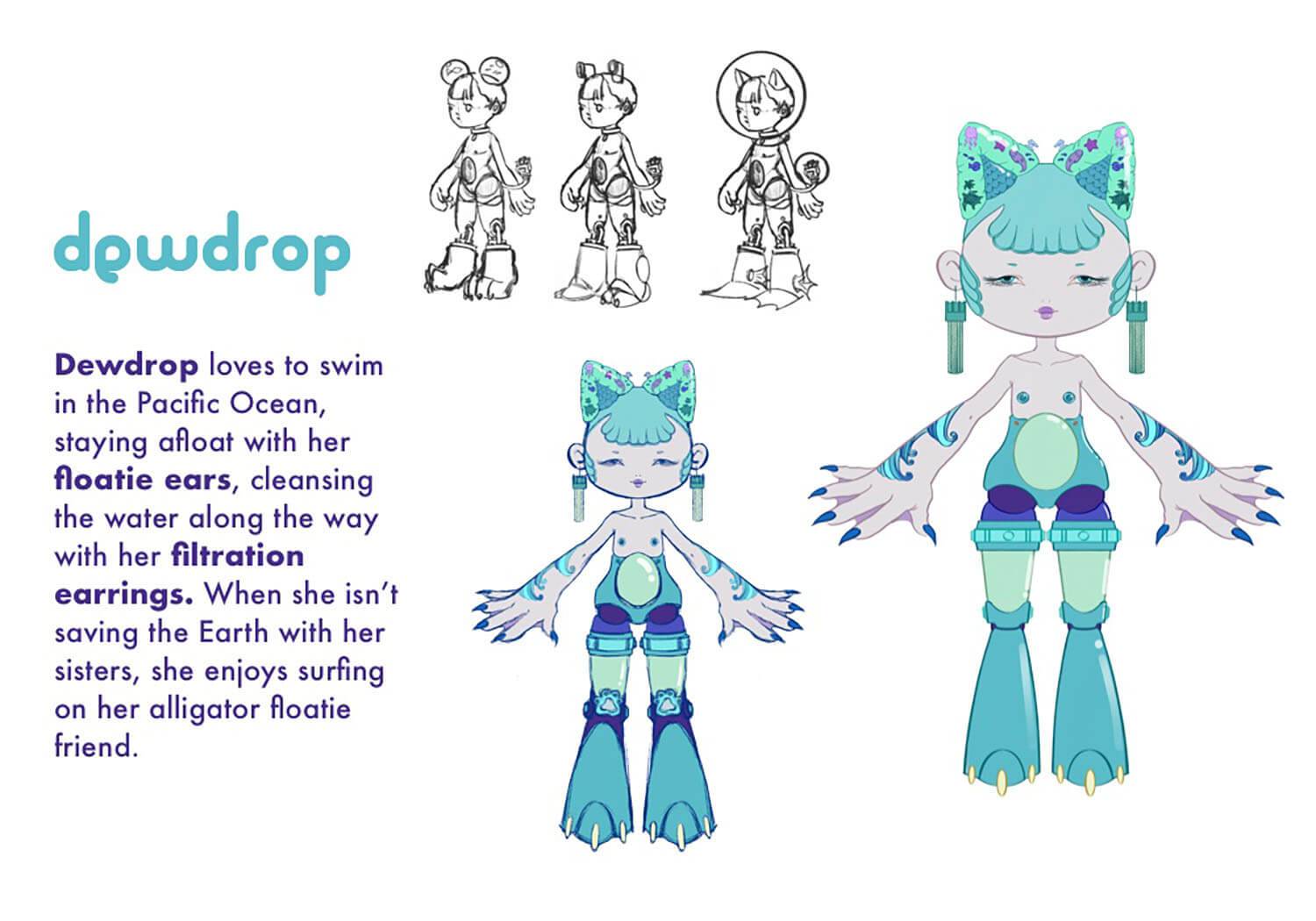 Dewdrop Character Information