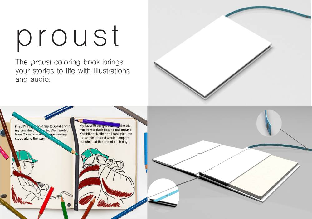 coloring book designed to capture your stories in an engaging way.