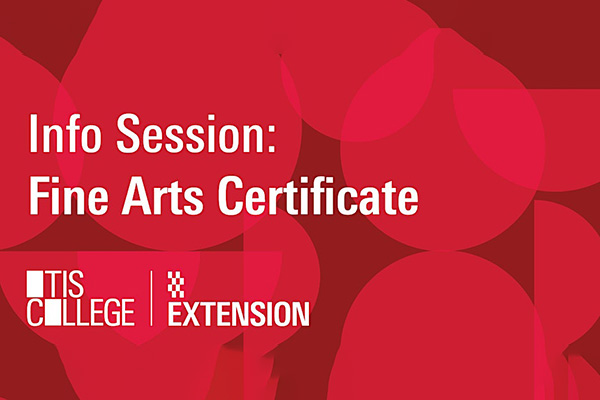 Fine Arts Certificate Info Session