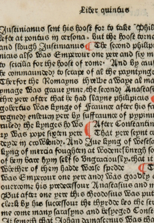 Caxton page detail
