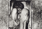 Hector Garcia, Niño en el vientre de concreto, Mexico, 1952, gelatin silver print, 