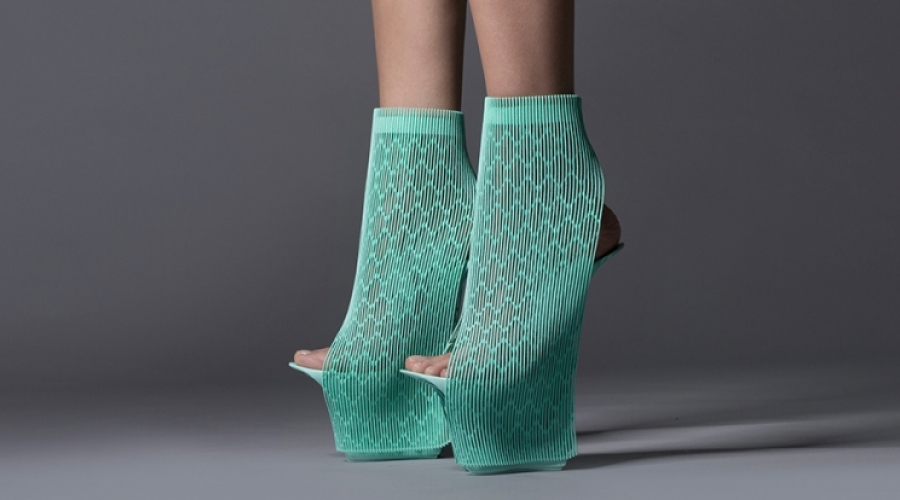 3D printed shoes by Ross Lovegrove for United Nude
