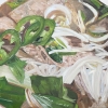 Pho soup. Oil on Canvas