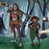 “Four Characters Standing in the Forest”