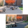 Perloff Hall Courtyard Landscape Design - Views