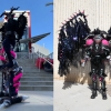 These are two full costume builds I focused on in order to explore a little more into mechanical and electrical engineering when it came to prop devices.