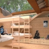 A Place in the Trees for Homeless Youth - Elevated Sleeping Bunk