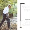 modular walking aid, that can be used as a cane and walking stick.