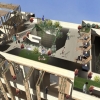 Studio 4: Interior Architecture - Santee Alley Housing, Rooftop View