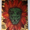 Image of Quetzalcoatl on panel.