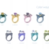 ClinG; anxiety-reducing rings. – color-ways.