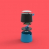 Suction cup waterproof alarm clock.