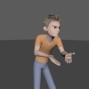 character talking, emotion, 3D animation
