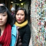 A/L/I Seattle Field Trip, Gum Wall, Theresa and Catherine