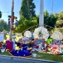 Otis College Dia de Muertos altar at Hollywood Forever Cemetery