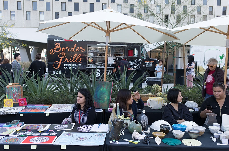 Makers Market at the 100% Festival 
