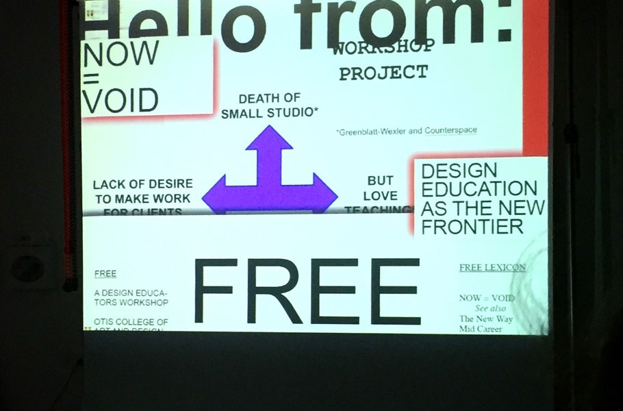 Design Educators Workshop, hosted at Otis College